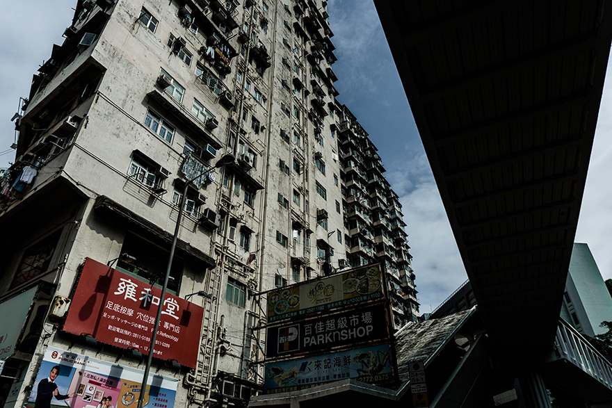 香港　異国情緒溢れる街並み