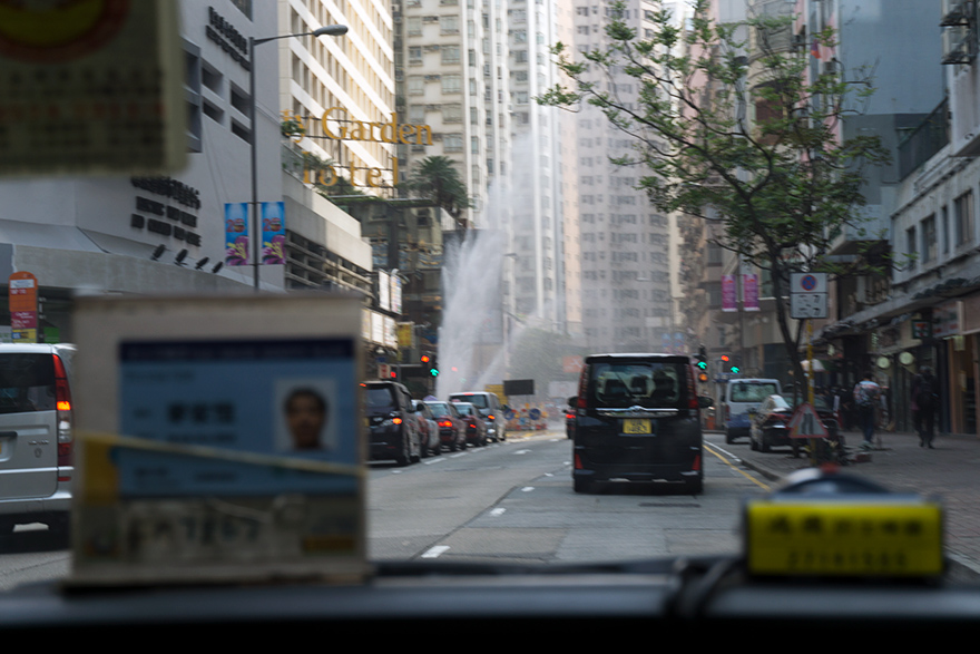 香港　タクシー